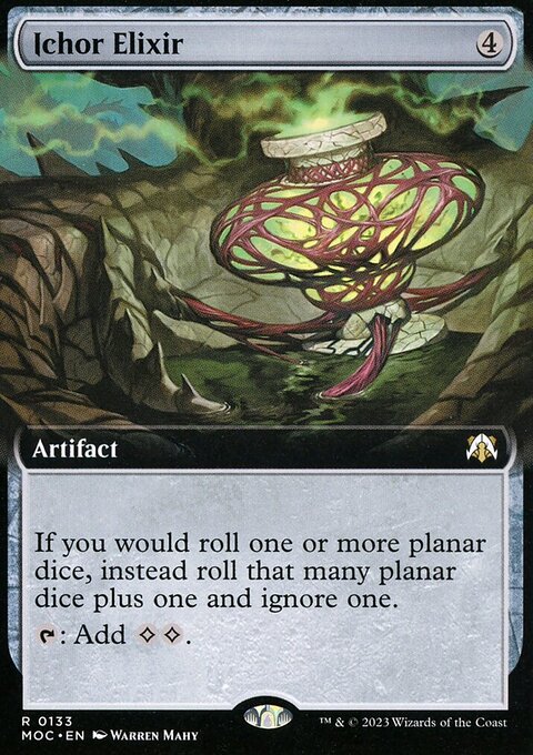 Ichor Elixir, March of the Machine Commander #133, Magic: The Gathering card