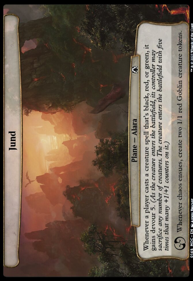 Jund, March of the Machine Commander #148, Magic: The Gathering card
