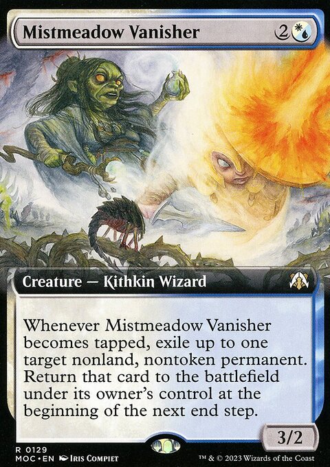 Mistmeadow Vanisher, March of the Machine Commander #129, Magic: The Gathering card