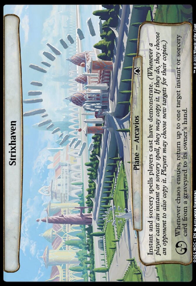 Strixhaven, March of the Machine Commander #65, Magic: The Gathering card