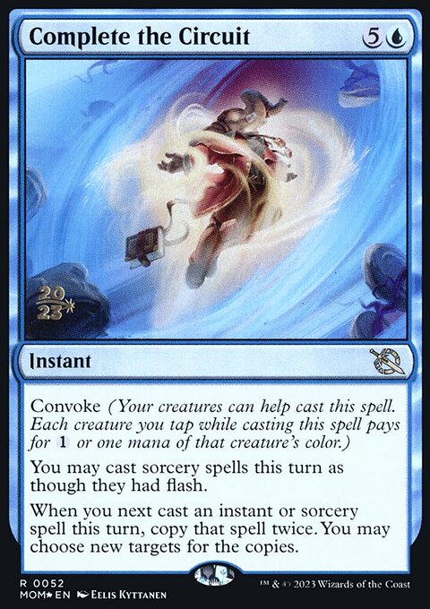 Complete the Circuit, March of the Machine Promos #52s, Magic: The Gathering card