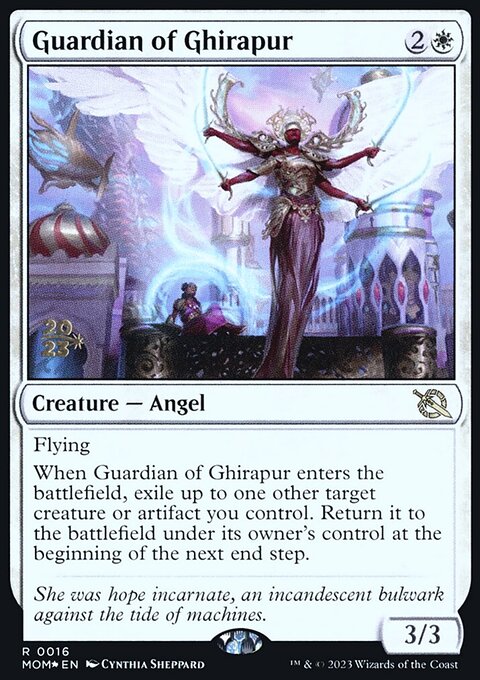 Guardian of Ghirapur, March of the Machine Promos #16s, Magic: The Gathering card