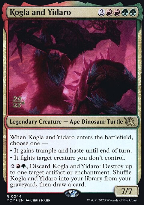 Kogla and Yidaro, March of the Machine Promos #244s, Magic: The Gathering card