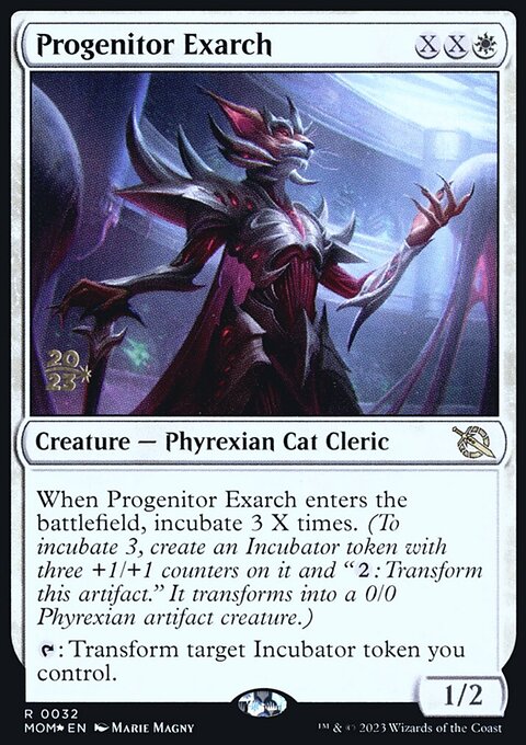 Progenitor Exarch, March of the Machine Promos #32s, Magic: The Gathering card