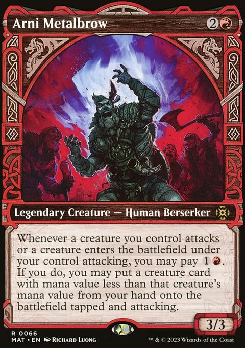 Arni Metalbrow, March of the Machine: The Aftermath #66, Magic: The Gathering card
