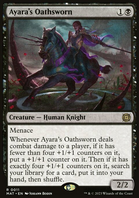 Ayara's Oathsworn, March of the Machine: The Aftermath #11, Magic: The Gathering card