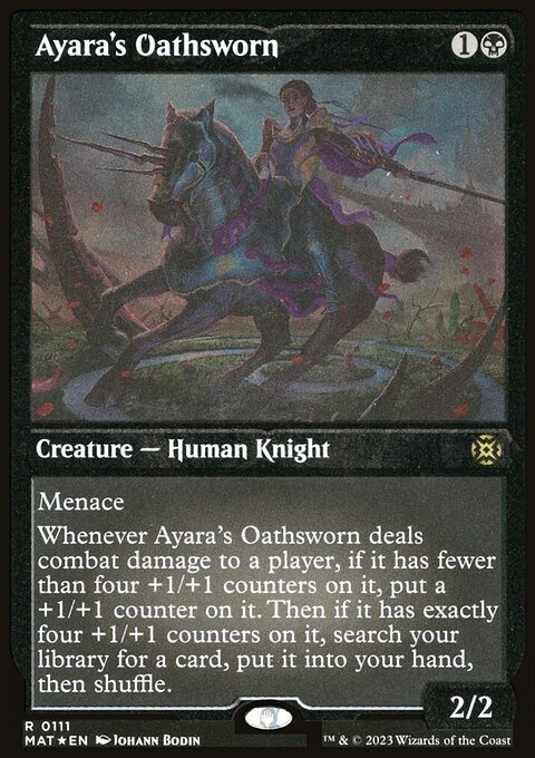 Ayara's Oathsworn, March of the Machine: The Aftermath #111, Magic: The Gathering card