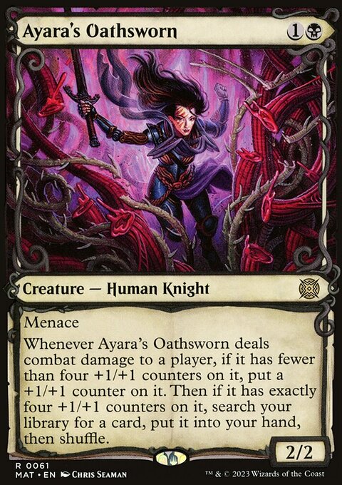 Ayara's Oathsworn, March of the Machine: The Aftermath #61, Magic: The Gathering card
