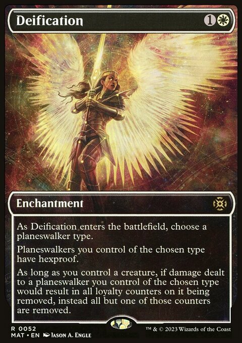 Deification, March of the Machine: The Aftermath #52, Magic: The Gathering card
