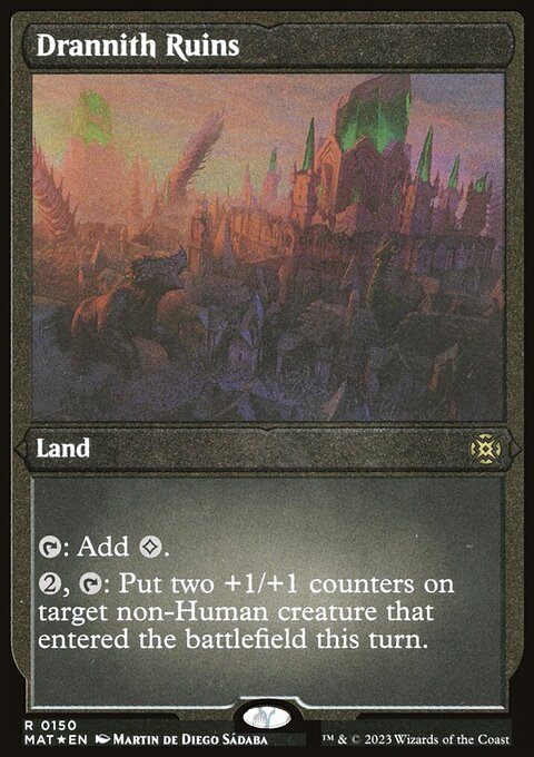 Drannith Ruins, March of the Machine: The Aftermath #150, Magic: The Gathering card