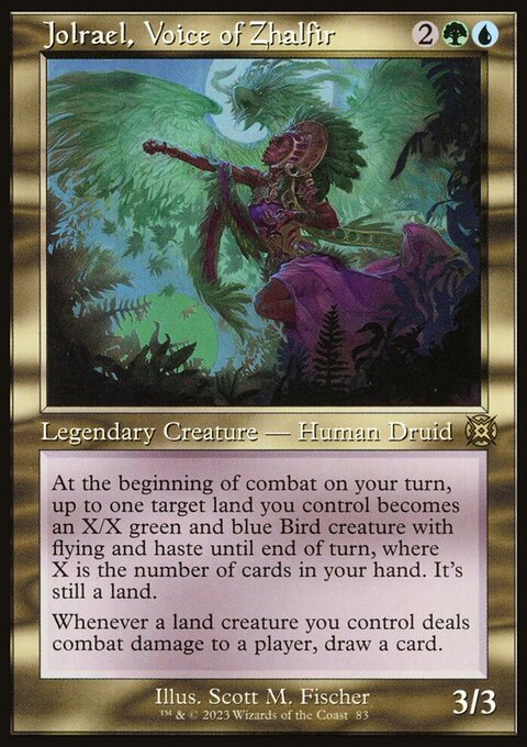 Jolrael, Voice of Zhalfir, March of the Machine: The Aftermath #83, Magic: The Gathering card