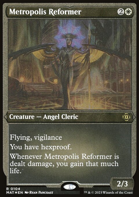 Metropolis Reformer, March of the Machine: The Aftermath #104, Magic: The Gathering card