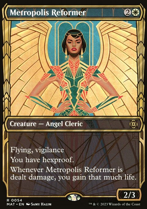 Metropolis Reformer, March of the Machine: The Aftermath #54, Magic: The Gathering card