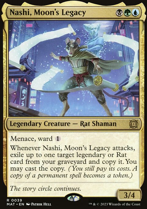 Nashi, Moon's Legacy, March of the Machine: The Aftermath #39, Magic: The Gathering card
