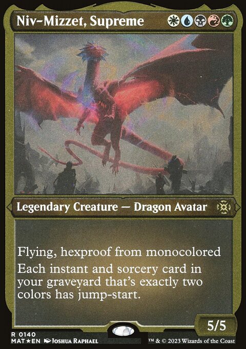 Niv-Mizzet, Supreme, March of the Machine: The Aftermath #140, Magic: The Gathering card