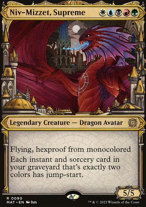 Niv-Mizzet, Supreme, March of the Machine: The Aftermath #90, Magic: The Gathering card