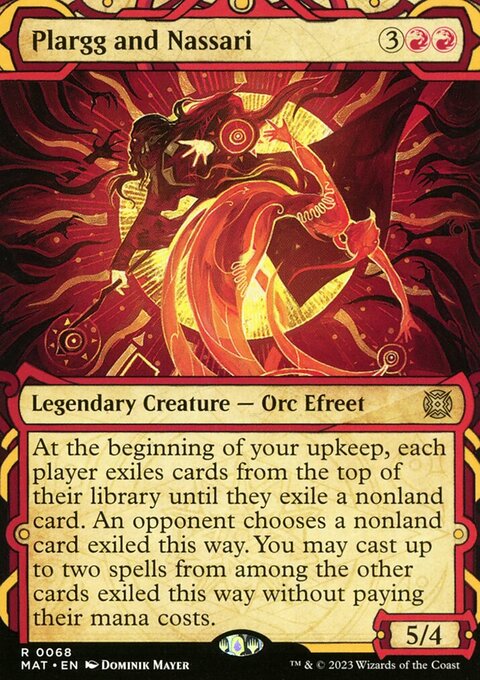 Plargg and Nassari, March of the Machine: The Aftermath #68, Magic: The Gathering card