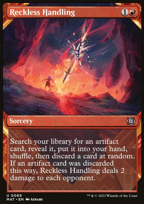 Reckless Handling, March of the Machine: The Aftermath #69, Magic: The Gathering card
