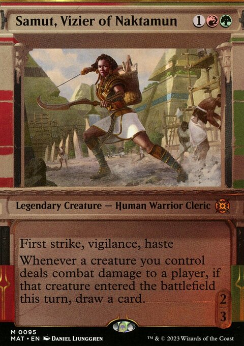 Samut, Vizier of Naktamun, March of the Machine: The Aftermath #95, Magic: The Gathering card