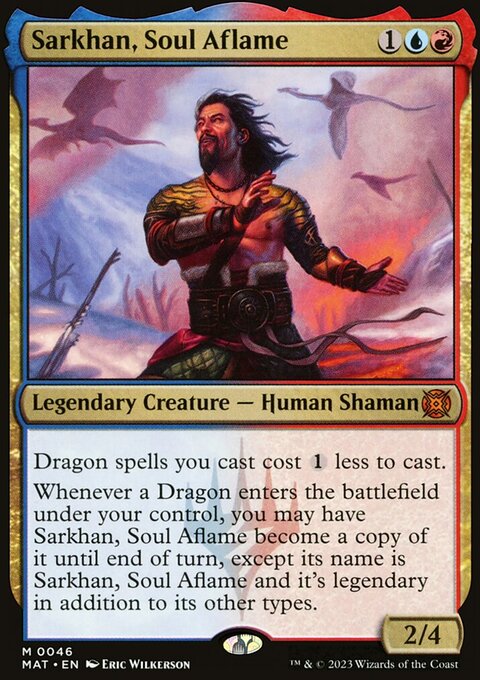 Sarkhan, Soul Aflame, March of the Machine: The Aftermath #46, Magic: The Gathering card