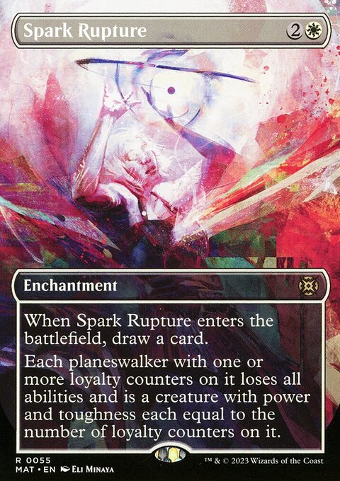 Spark Rupture, March of the Machine: The Aftermath #55, Magic: The Gathering card