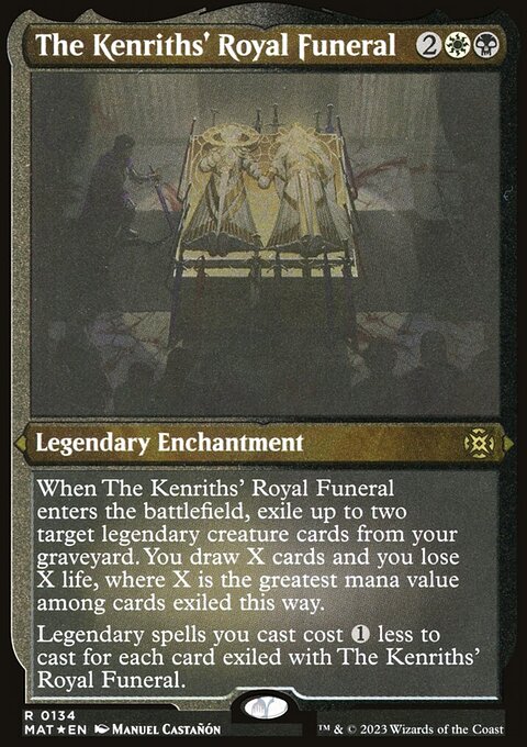 The Kenriths' Royal Funeral, March of the Machine: The Aftermath #134, Magic: The Gathering card