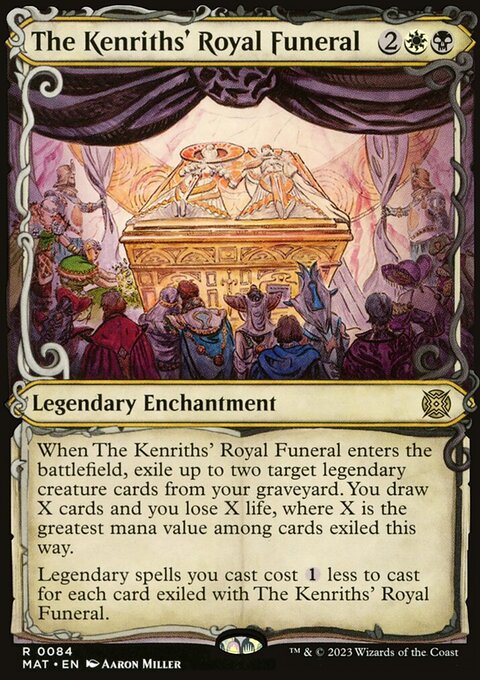 The Kenriths' Royal Funeral, March of the Machine: The Aftermath #84, Magic: The Gathering card