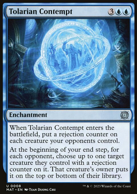 Tolarian Contempt, March of the Machine: The Aftermath #8, Magic: The Gathering card