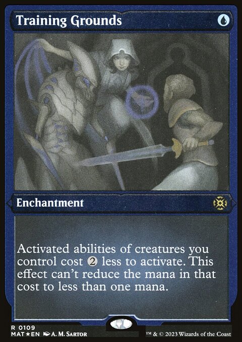 Training Grounds, March of the Machine: The Aftermath #109, Magic: The Gathering card