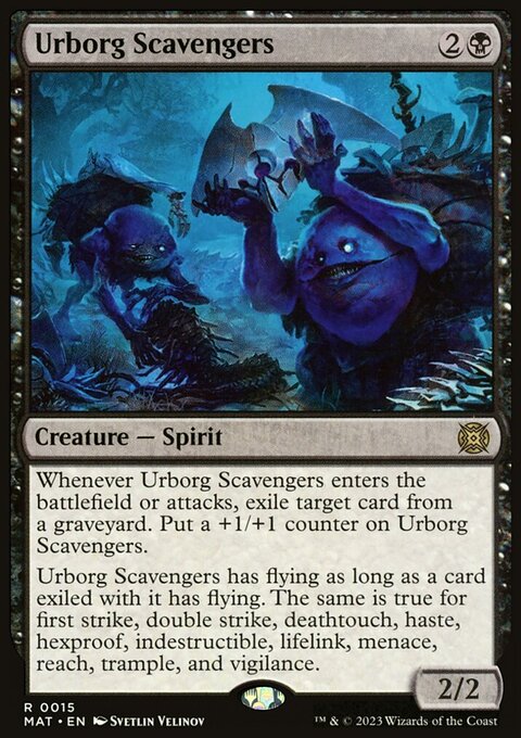 Urborg Scavengers, March of the Machine: The Aftermath #15, Magic: The Gathering card