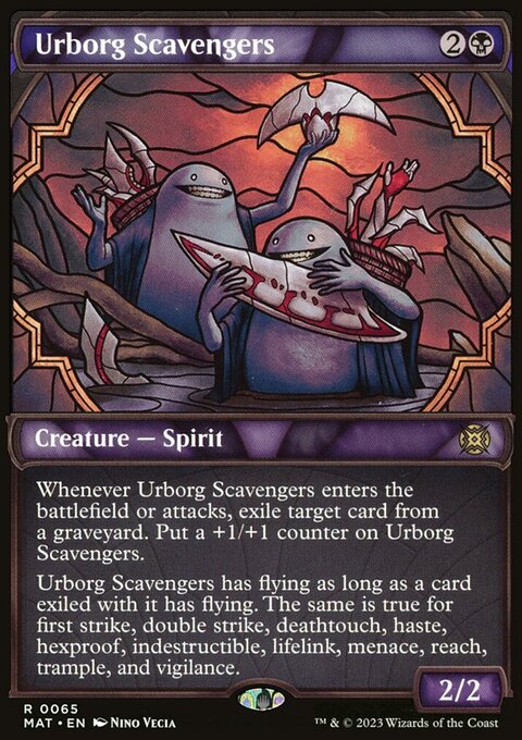 Urborg Scavengers, March of the Machine: The Aftermath #65, Magic: The Gathering card