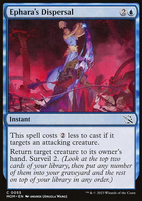 Ephara's Dispersal, March of the Machine #55, Magic: The Gathering card