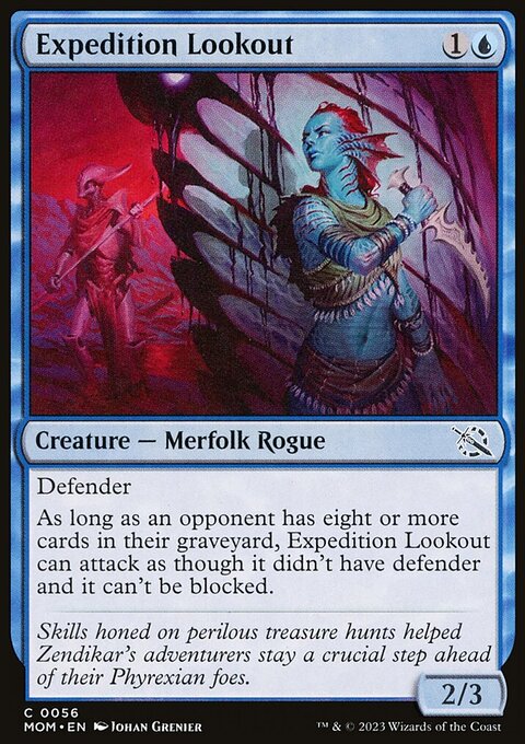Expedition Lookout, March of the Machine #56, Magic: The Gathering card