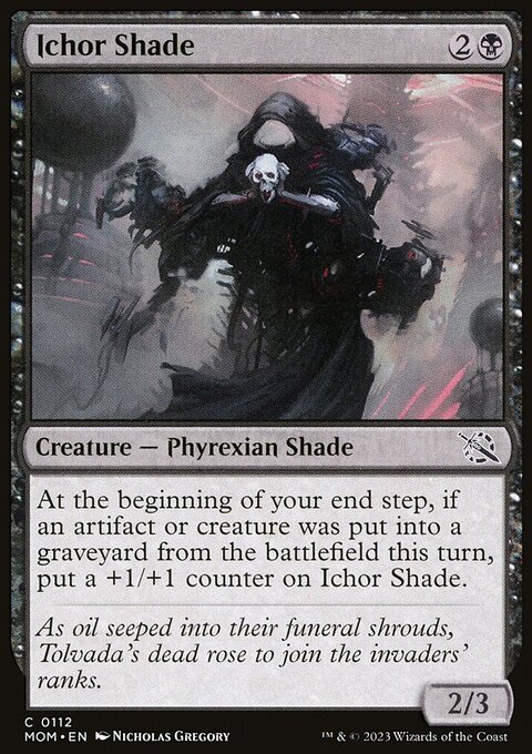 Ichor Shade, March of the Machine #112, Magic: The Gathering card