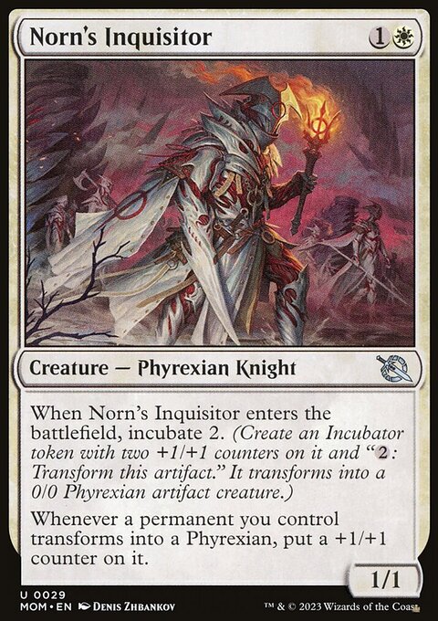 Norn's Inquisitor, March of the Machine #29, Magic: The Gathering card