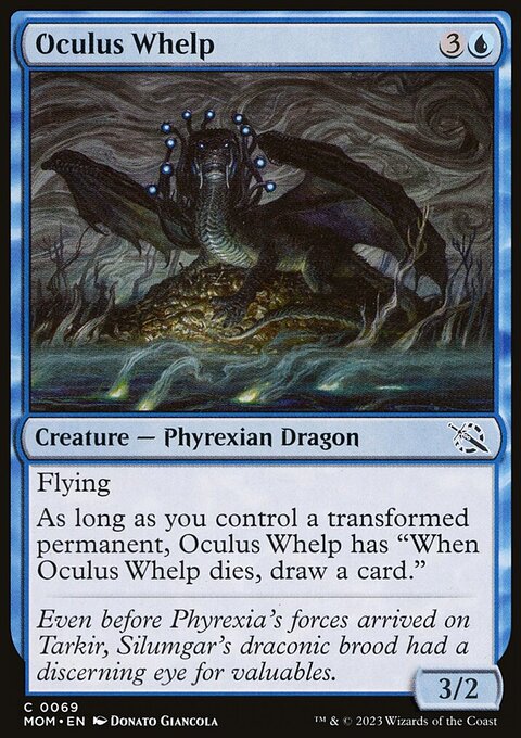Oculus Whelp, March of the Machine #69, Magic: The Gathering card