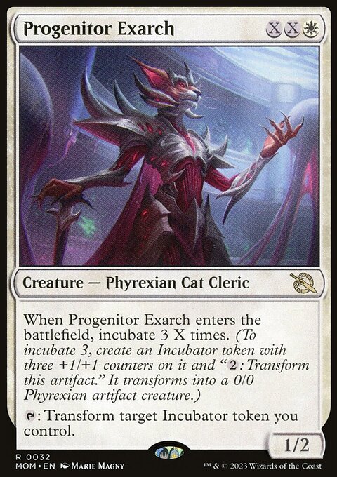 Progenitor Exarch, March of the Machine #32, Magic: The Gathering card
