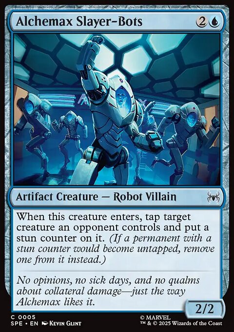 Alchemax Slayer-Bots, Marvel's Spider-Man Eternal #5, Magic: The Gathering card