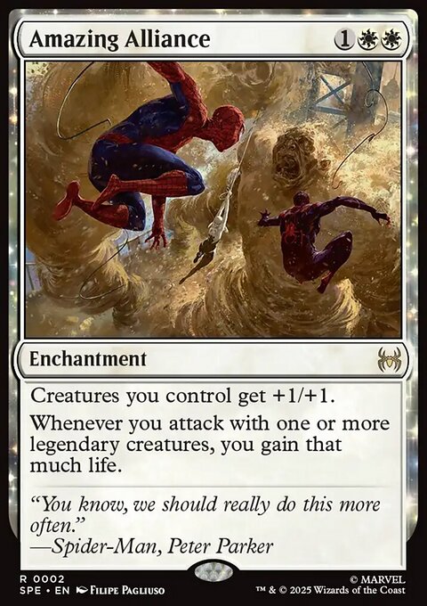 Amazing Alliance, Marvel's Spider-Man Eternal #2, Magic: The Gathering card