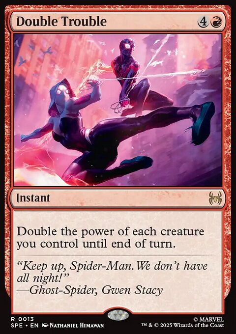 Double Trouble, Marvel's Spider-Man Eternal #13, Magic: The Gathering card
