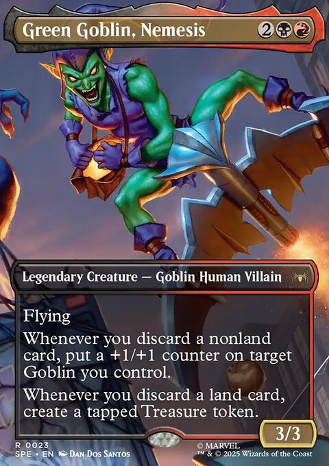 Green Goblin, Nemesis, Marvel's Spider-Man Eternal #23, Magic: The Gathering card