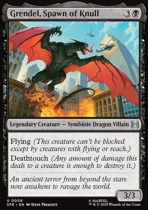 Grendel, Spawn of Knull, Marvel's Spider-Man Eternal #9, Magic: The Gathering card