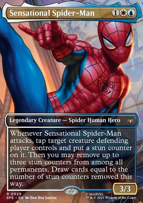 Sensational Spider-Man, Marvel's Spider-Man Eternal #25, Magic: The Gathering card