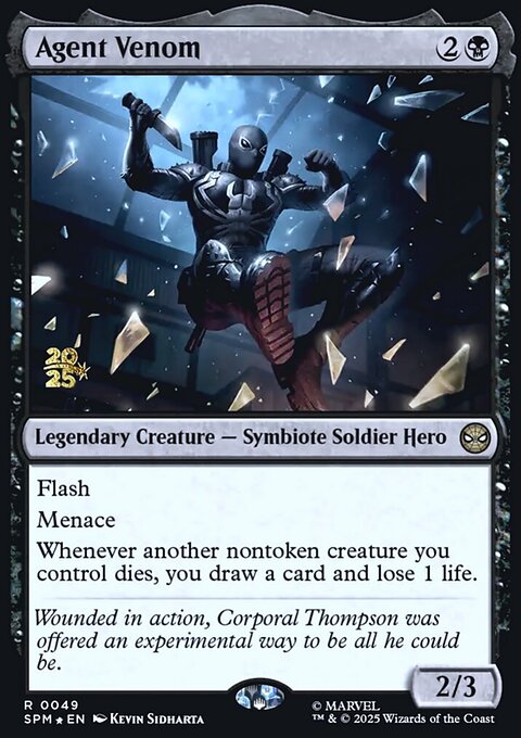 Agent Venom, Marvel's Spider-Man Promos #49s, Magic: The Gathering card