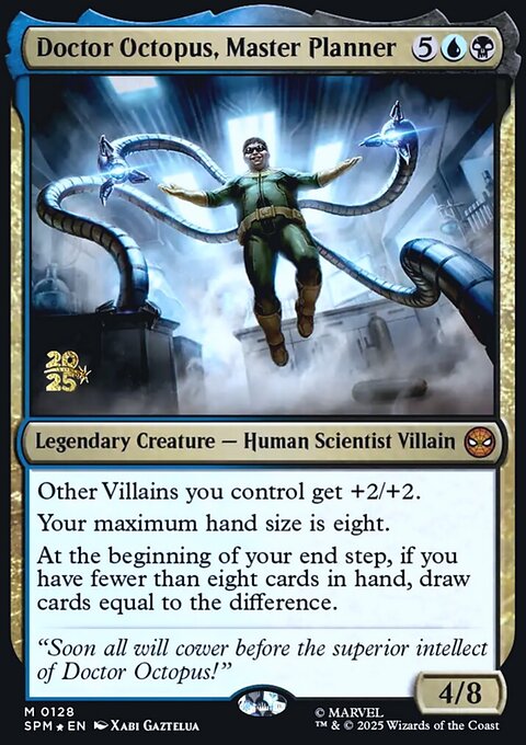 Doctor Octopus, Master Planner, Marvel's Spider-Man Promos #128s, Magic: The Gathering card