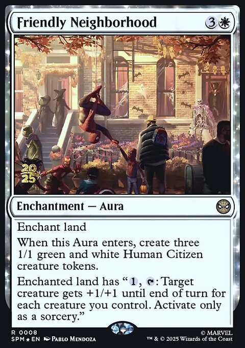 Friendly Neighborhood, Marvel's Spider-Man Promos #8s, Magic: The Gathering card