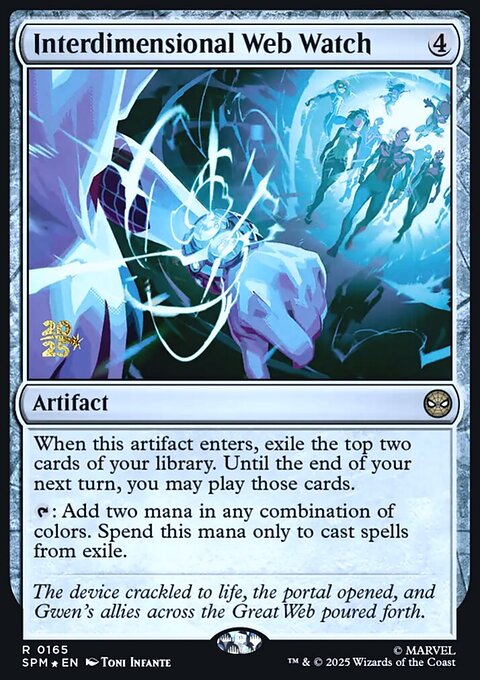 Interdimensional Web Watch, Marvel's Spider-Man Promos #165s, Magic: The Gathering card