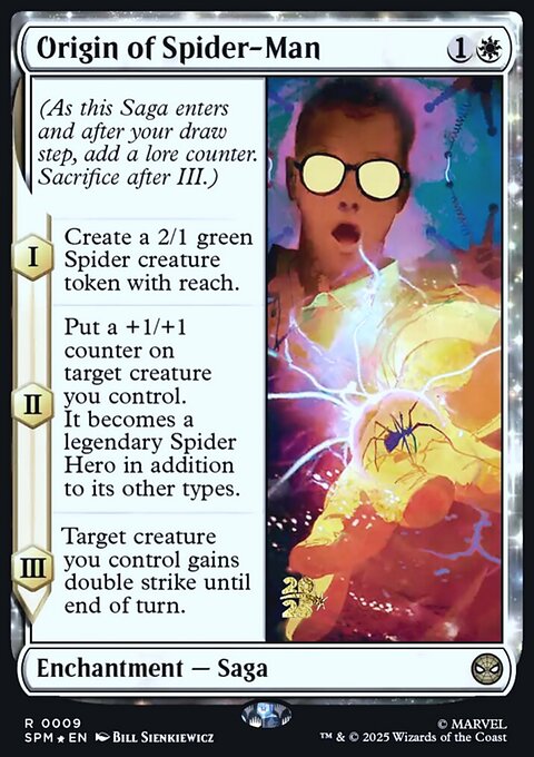 Origin of Spider-Man, Marvel's Spider-Man Promos #9s, Magic: The Gathering card