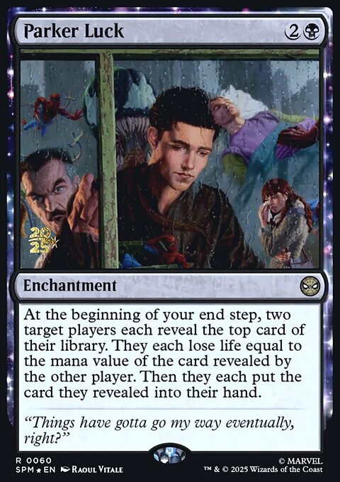 Parker Luck, Marvel's Spider-Man Promos #60s, Magic: The Gathering card