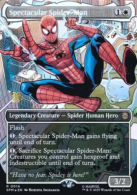 Spectacular Spider-Man, Marvel's Spider-Man Promos #14s, Magic: The Gathering card